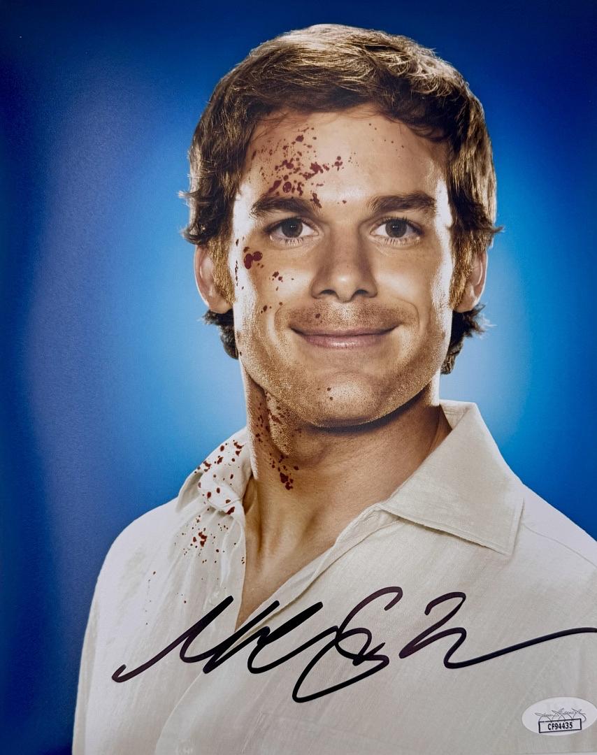 Michael C. Hall signed 8x10 (Dexter) - JSA COA